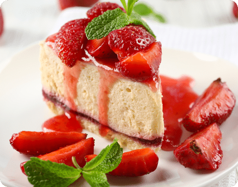 Cheesecake de frutillas