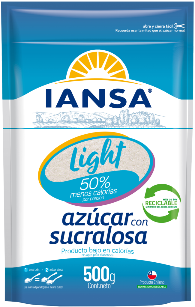 Azúcar Iansa Light con Sucralosa