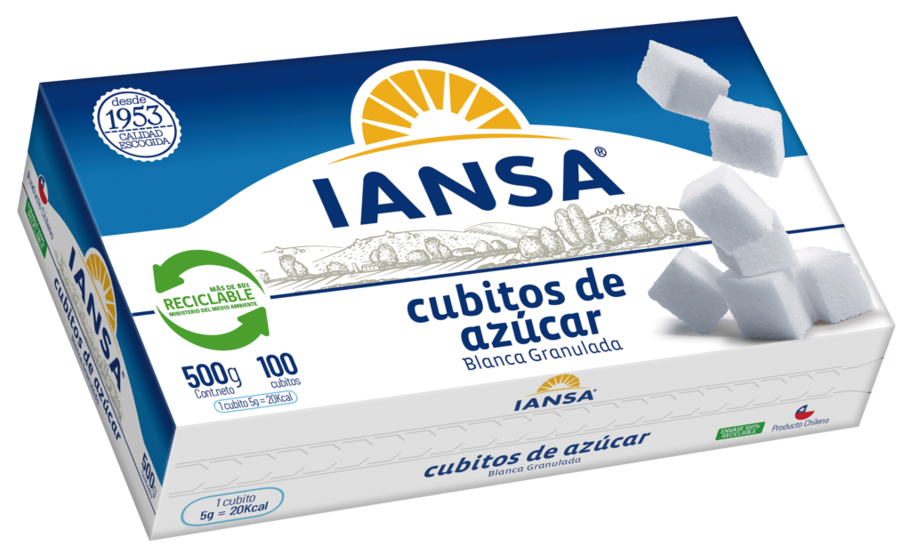 Azúcar Iansa en Cubos
