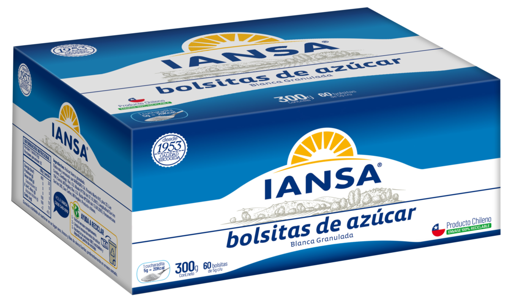 Azúcar Iansa en Sachets