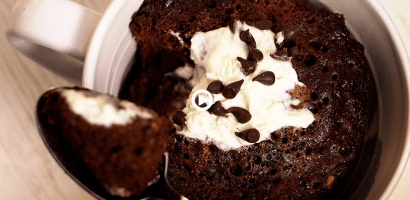 Mug Cake de Chocolate