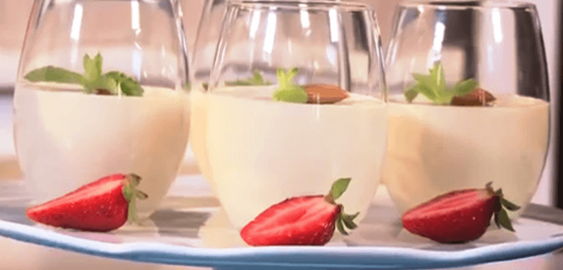 Panna cotta de Almendras