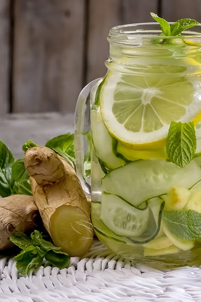 Limonada con Jengibre