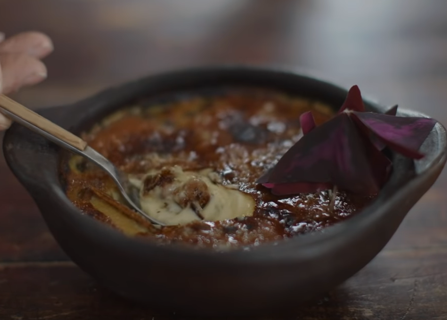 Crème Brûlée con murtas